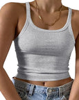Summer Women's Crop Tank Top - Stylish and Trendy
