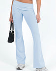 Fashionable High Elasticity Flared Pants for Women