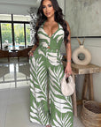 Stylish Women's Two-Piece Set with Wide Leg Pants