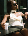 Sexy One-Shoulder Tie Top for Summer