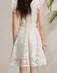 French Style Elegant Short Sleeve Dress