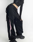 High Street Hip Hop Jogger Pants for Women