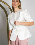 Chic Women's Cardigan with Waist Design