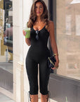 Sexy Solid Color Jumpsuit for Women