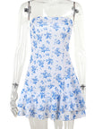 Stylish Floral Print Bodycon Dress