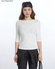 HeyHenry Women's Slim Fit Three-Quarter Sleeve Top
