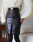 Loose Fit V-Neck Puff Sleeve Women's Shirt