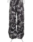 Trendy Camouflage Cargo Pants for Women