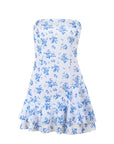 Stylish Floral Print Bodycon Dress