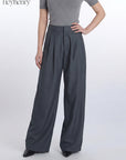 HeyHenry Women's Gray Wide Leg Casual Pants