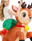 Inflatable Reindeer Costume for Parties
