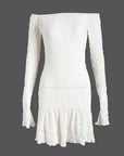New Women's 3D Fabric Strapless Mini Dress