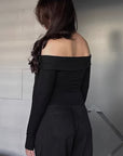 Stylish Off-Shoulder Knit Top for Women