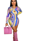 Sexy Hollow Out Off Shoulder Dress