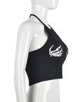 Stylish Cropped Halter Top for Night Out