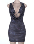 Sexy Summer Halter Neck Bodycon Dress