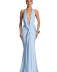 Summer New Style Halter Neck Backless Long Dress