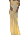 Elegant Solid Color Sleeveless Long Dress
