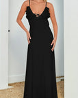 Sexy V-Neck Sleeveless Long Dress for Parties