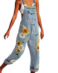 Classic Sleeveless Printed Jumpsuit for All Seasons