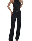 Stylish Slim Fit Two-Piece Set for Women