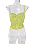 Nazada Sexy Lace Bodice Backless Camisole