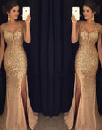 New V-Neck Long Dress