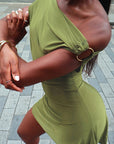 2025 Summer New Sexy Off-Shoulder Dress