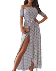 Summer New Floral Navy Sexy Dress