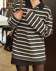 New Striped Polo Shirt for Fall and Winter