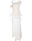 Fashionable Asymmetrical One-Shoulder Dress