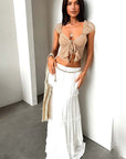 Sexy Lace Trim Cami Top for Summer