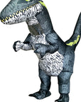 Inflatable Raptor Costume for Halloween Cosplay