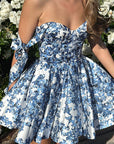 Summer Sexy Floral A-Line Dress for Women