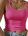Summer Women's Crop Tank Top - Stylish and Trendy