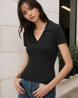 Summer Women's Slim Fit Polo T-Shirt
