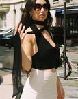 Sexy One-Shoulder Tie Top for Summer