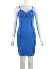 Elegant Slim Fit Lace Dress for Women