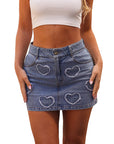 Stylish Denim Bodycon Skirt for Women