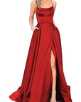 2023 New Long Bridesmaid Dress with Train