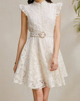 French Style Elegant Short Sleeve Dress
