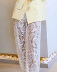 Lace Wide Leg Pants for Women