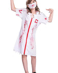 Halloween Blood Nurse Costume for Role Play