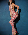 Sexy Lace Backless Jumpsuit for Women