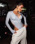 Sexy Hollow Out Hooded Jumpsuit for Women