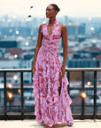 2026 Autumn New Women's Elegant Floral Dress