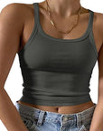 Summer Women's Crop Tank Top - Stylish and Trendy