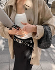 Autumn Women's Khaki Slim Fit Jacket