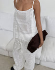 European Style Embroidered Two-Piece Set