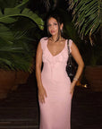 Sexy Ruffled Tie Waist Dress for Women